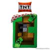 Minecraft TNT kétrészes ágyneműhuzat garnitúra