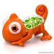 Silverlit Gloopies kaméleon, narancssárga