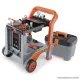 Smoby Black & Decker (B&D) 3 az 1-ben gurulós szerelőasztal, szerelőkocsi