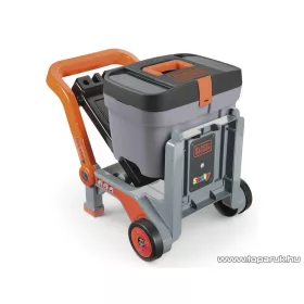   Smoby Black & Decker (B&D) 3 az 1-ben gurulós szerelőasztal, szerelőkocsi