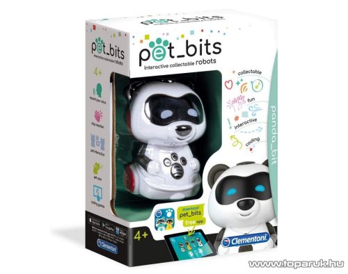 Clementoni Pet Bits interaktív robotpanda