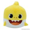 Baby Shark zenélő kockaplüss, Bébi cápa