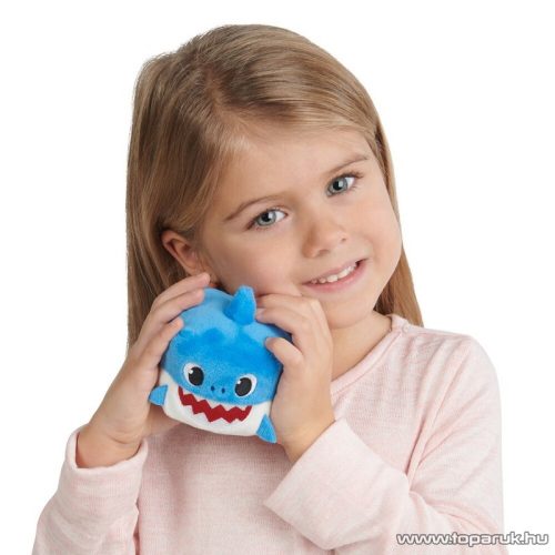 Baby Shark zenélő kockaplüss, Apa cápa