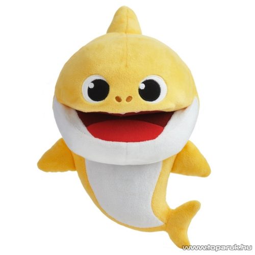 Baby Shark ütemre zenélő plüssfigura, Bébi cápa