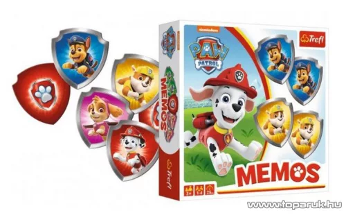 Trefl Mancs őrjárat memória játék