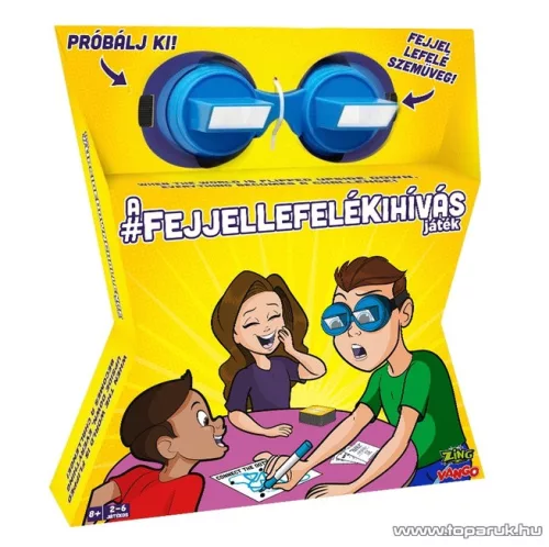 Fejjel lefelé kihívás társasjáték