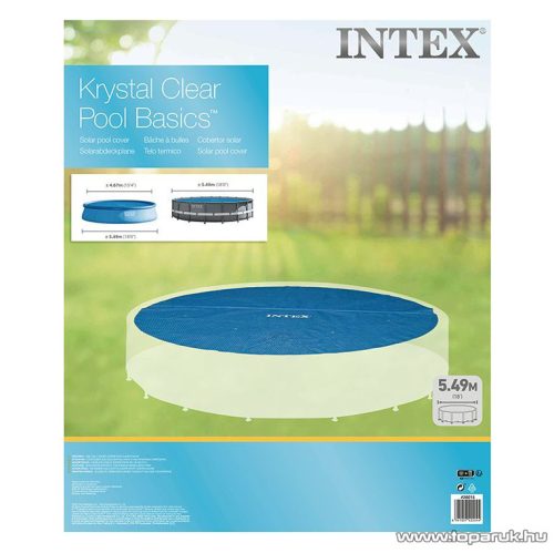 Intex Medence szolár védőtakaró, takaró fólia, 549 cm átmérőjű medencékhez