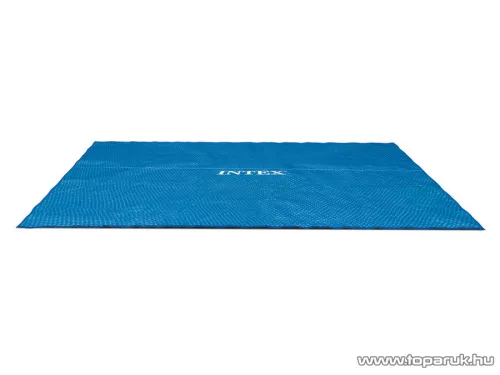 Intex Szögletes medence szolár védőtakaró, takaró fólia, 488 x 244 cm medencékhez