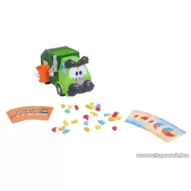 Szemétfaló kukásautó társasjáték