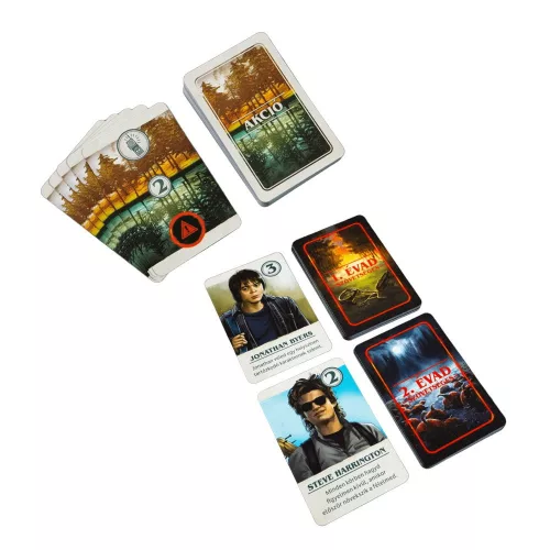 Stranger Things Hellyel lefelé stratégiai társasjáték