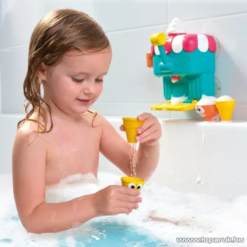 Tomy Toomies Habfagyi Gyár deluxe fürdőjáték