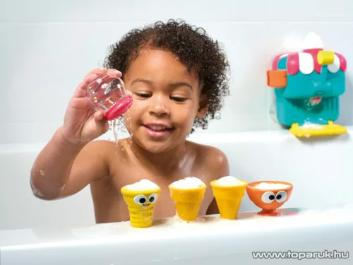 Tomy Toomies Habfagyi Gyár deluxe fürdőjáték