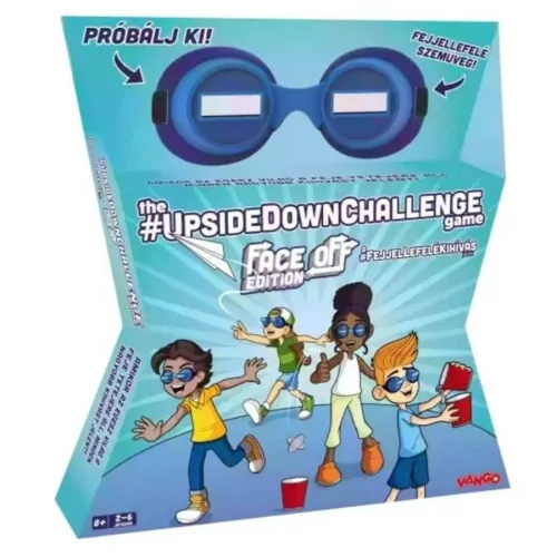Fejjel lefelé kihívás társasjáték - Face Off kiadás