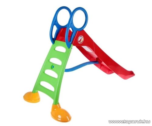 Dohany Piros kerti csúszda, 200 cm csúszófelülettel