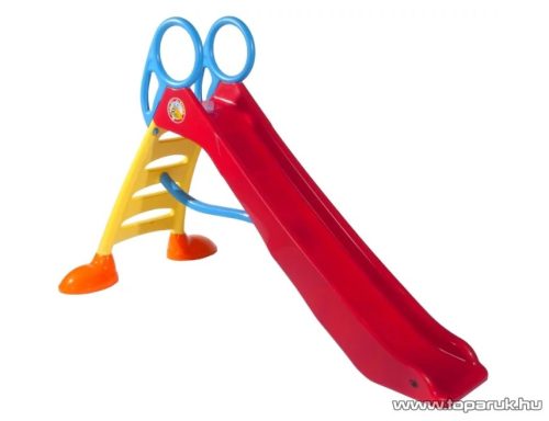 Dohany Piros kerti csúszda, 200 cm csúszófelülettel
