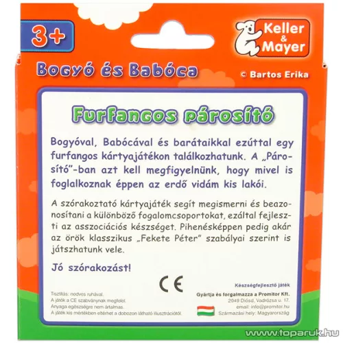 Bogyó és Babóca: Furfangos párosító kártyajáték