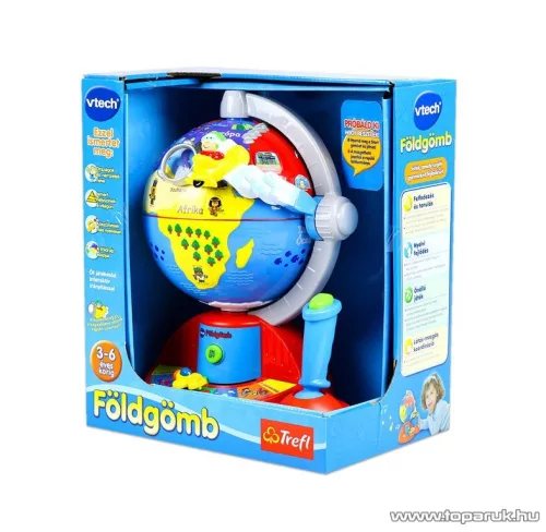 V-TECH Interaktív földgömb