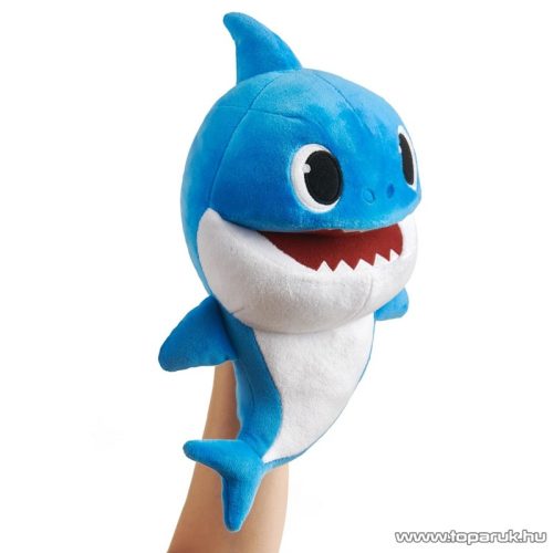 Baby Shark ütemre zenélő plüssfigura, Apa cápa