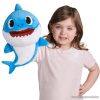Baby Shark ütemre zenélő plüssfigura, Apa cápa