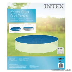   Intex Medence szolár védőtakaró, takaró fólia, 366 cm átmérőjű medencékhez