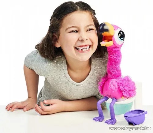 Little Live Pets Potyi a Flamingó, interaktív plüss flamingó