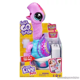Little Live Pets Totó a Teki, interaktív plüss teknős