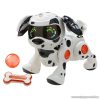 TEKSTA Robot kutyus, interaktív játék kutya, Dalmata - készlethiány