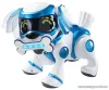 TEKSTA Robot kutya, interaktív játék kutyus, kék