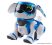 TEKSTA Robot kutya, interaktív játék kutyus, kék