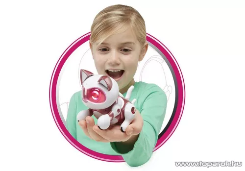 TEKSTA Újszülött (mini) robot cica, interaktív játék Kitty macska