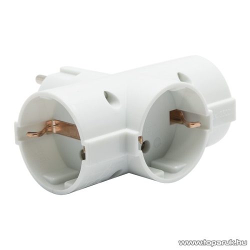 delight 3-as fali T elosztó 250V, 16A (05679)