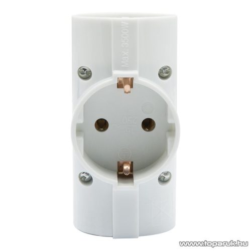 delight 3-as fali T elosztó 250V, 16A (05679)