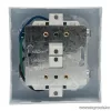 Falon kívüli beltéri 4-es dugalj földelt, fehér, 230V, 50Hz, 16A (05913 / GAO 0313)