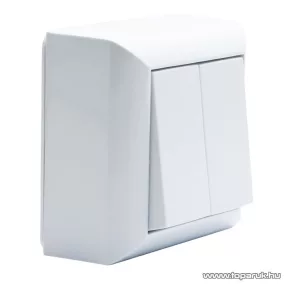   Falon kívüli beltéri csillárkapcsoló, fehér, 230V, 50Hz, 10A (05916)
