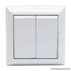 Falon kívüli beltéri csillárkapcsoló, fehér, 230V, 50Hz, 10A (05916)