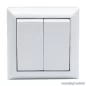   Falon kívüli beltéri csillárkapcsoló, fehér, 230V, 50Hz, 10A (05916)