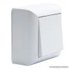 Falon kívüli beltéri nyomókapcsoló, fehér, 230V, 50Hz, 10A (05917)