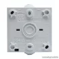   Falon kívüli kültéri váltókapcsoló, fehér, IP54, 230V, 50Hz, 10A (05931 / 0316H)