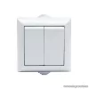Falon kívüli kültéri csillárkapcsoló, fehér, IP54, 230V, 50Hz, 10A (05932)