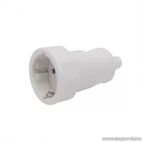   Hálózati lengő 1-es dugalj, 250V, 50Hz, 16A, fehér (05939WH)