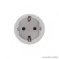   Hálózati lengő 1-es dugalj, 250V, 50Hz, 16A, fehér (05939WH)