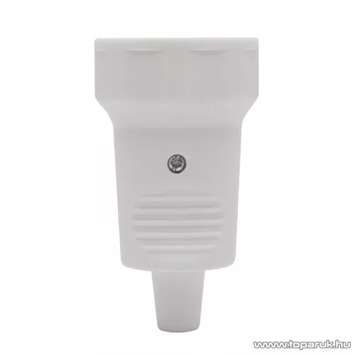 Hálózati lengő 1-es dugalj, 250V, 50Hz, 16A, fehér (05939WH)