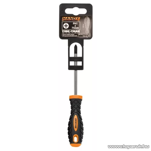 Handy TIRE TRAK gumírozott nyelű csavarhúzó, PH1 (10523)