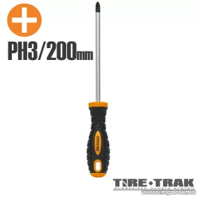 Handy TIRE TRAK gumírozott nyelű csavarhúzó, PH3 (10528)