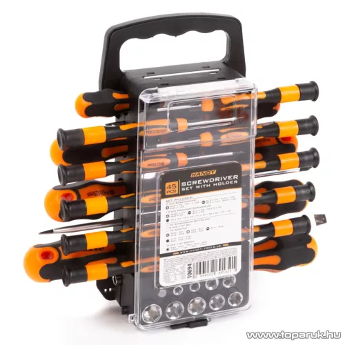 Handy 45 db-os csavarhúzó készlet hordozótáskával (10694)
