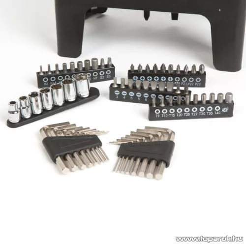 Handy 77 db-os csavarhúzó készlet imbusszokkal, krovákkal, bitfejekkel (10695)