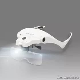   Handy Fejpántos nagyító LED világítással + lencse szett (10792)