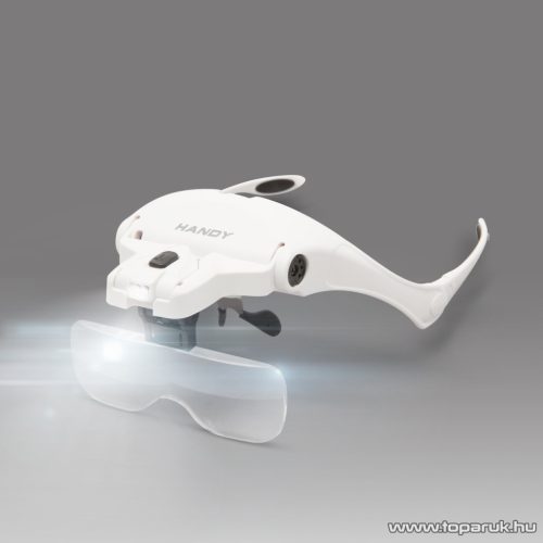 Handy Fejpántos nagyító LED világítással + lencse szett (10792)