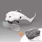   Handy Fejpántos nagyító LED világítással + lencse szett (10792)