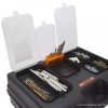 2 az 1-ben műanyag fúró + alkatrész tároló táska, 155 x 400 x 300 mm (10958)